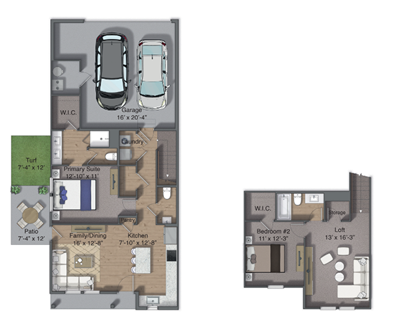 Unit 4495CP 4495CP floor plan